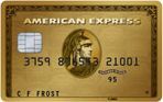 イギリス発行American Express Gold Card